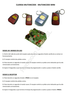 CLEMSA MUTANCODE - MUTANCODE MINI