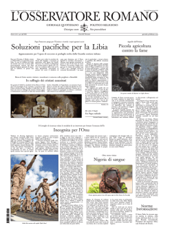 L`OSSERVATORE ROMANO - Amazon Web Services