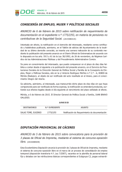 DOE 2011 - N&ordm; 238.qxd - Diario Oficial de Extremadura