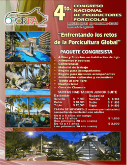 Informaci&oacute;n OPORPA 2015