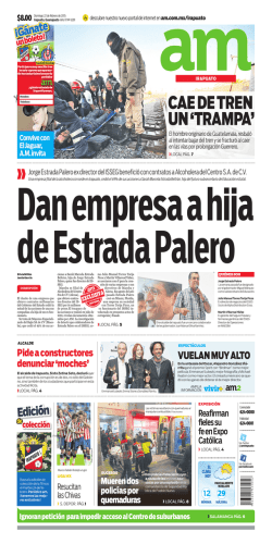 CAE DE TREN UN `TRAMPA`