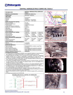 5.1.5 C.H. Cerro del &Aacute;guila