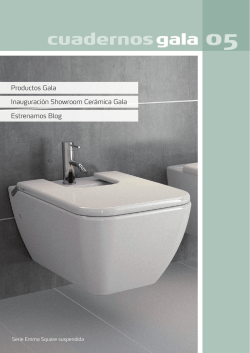 Productos Gala Inauguraci&oacute;n Showroom