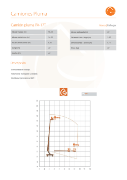 Camiones Pluma
