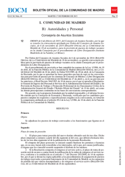 B) Autoridades y Personal - Sede Electr&oacute;nica del Boletin Oficial de