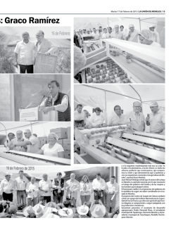 productores: Graco Ram&iacute;rez