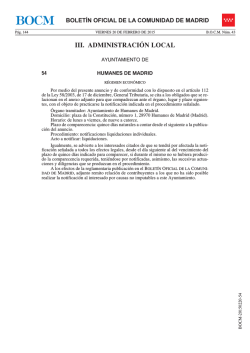 PDF (BOCM-20150220-54 -2 p&aacute;gs -88 Kbs)