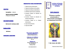 DIPLOMADO - IESGM || UGMEX Oaxaca