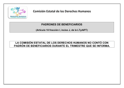 este rubro no aplica para la comisi&oacute;n estatal de los derechos