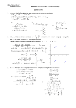 Examen resuelto - Matem&aacute;ticas en el Carpe Diem