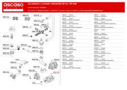 LAVAVAJILLAS / SAMMIC / ACLARADO / LAVADO / DESAG&Uuml;E SP