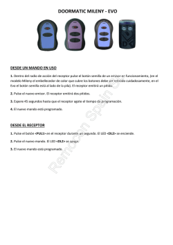 DOORMATIC MILENY - EVO