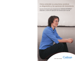 C&oacute;mo entender su aneurisma cerebral, su diagn&oacute;stico y