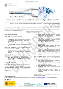 &ldquo;Compra P&uacute;blica Innovadora como oportunidad para la renovaci&oacute;n