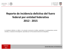 ENE 2015 - Secretariado Ejecutivo del Sistema Nacional de