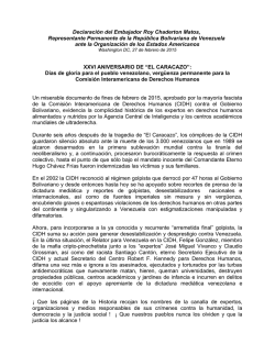 Una vez m&aacute;s la imp&uacute;dica Comisi&oacute;n Interamericana de Derechos