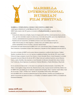 marbella internacional russian film festival