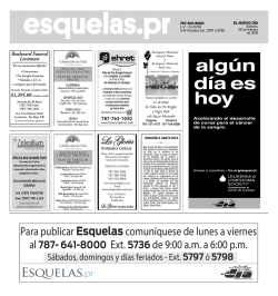 Descargar Obituarios - Especiales