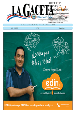 Gaceta con Firma digital