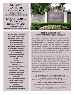 st. anne catholic community