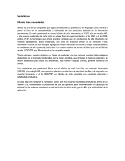 Illinois trae Novedades