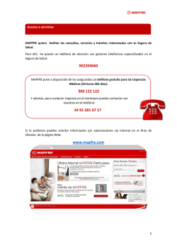 Acceso a Servicios Mapfre