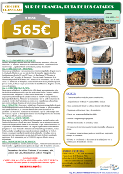 565&euro; - Tuserco Hoteles