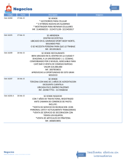 Negocios - Amorel Pasto