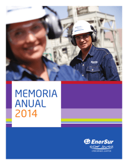 MeMoria anual 2014