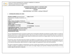 UNIVERSIDAD NACIONAL ABIERTA Y A DISTANCIA UNAD