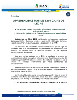 39 Aprehendidas m&aacute;s de 1.100 cajas de leche