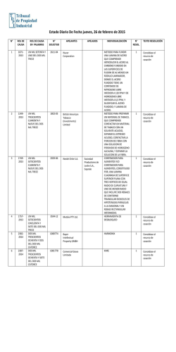 Estado Diario De Fecha jueves, 26 de febrero de 2015