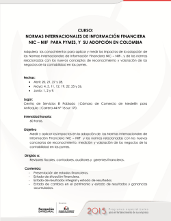 Descargue toda la informaci&oacute;n del seminario aqu&iacute;