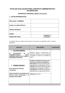 ficha de entrevista personal cas 2015