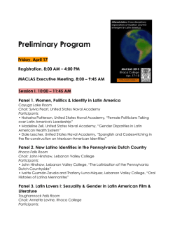 Click here to see the Preliminary Program