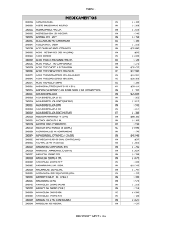 Aranceles - Nueva Cl&iacute;nica Cordillera