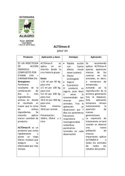Ficha - Comercial Aliagro