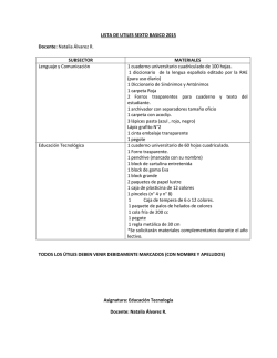 Sexto B&aacute;sico - Colegio Brasil Concepci&oacute;n