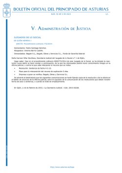 Bolet&iacute;n Oficial del Principado de Asturias