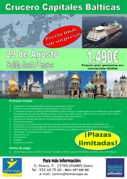 crucero baltico - entreviajes.es