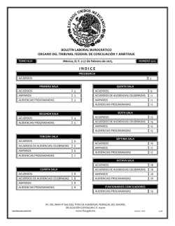 27 - Tribunal Federal de Conciliaci&oacute;n y Arbitraje