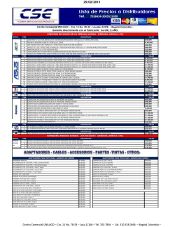 Centro Comercial UNILAGO &ndash; Cra. 15 No. 78