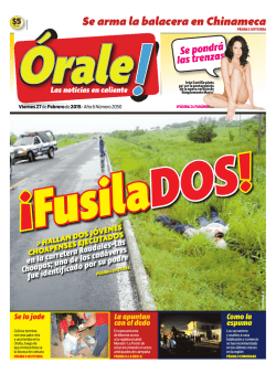 se arma la balacera en chinameca