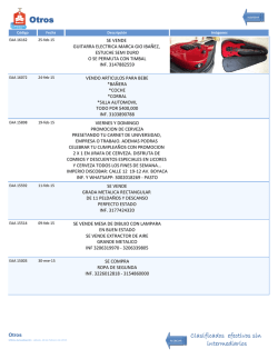 Clasificados efectivos sin intermediarios