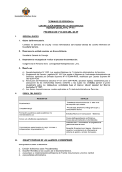 65 tdr secretaria general 01 tecnico administrativo
