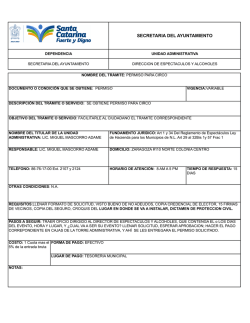Permiso para Circo.xlsx - Municipio de Santa Catarina