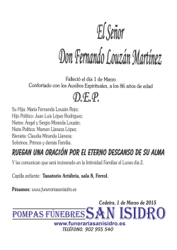 Fernando Louz&aacute;n Mart&iacute;nez 2-3-2015 Cedeira