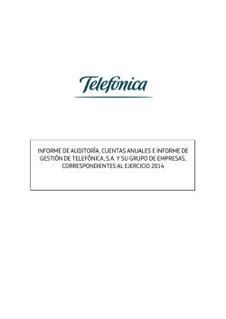 Resultados consolidados del ejercicio 2014