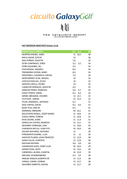 Handicap Indistinta Acumulada