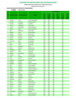 Sociales - Plantel 04, Cabo San Lucas&hellip;